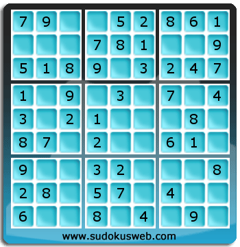 Nivel Muito Facil de Sudoku