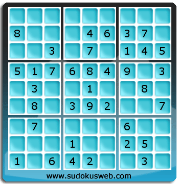 Sudoku von einfacher höhe