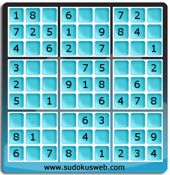 Sudoku von sehr einfacher höhe