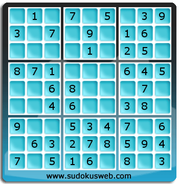 Sudoku de Niveau Très Facile