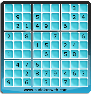 Sudoku von einfacher höhe