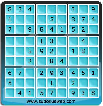 Very Easy Level Sudoku