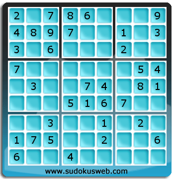 Sudoku de Niveau Facile