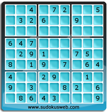 Sudoku von einfacher höhe