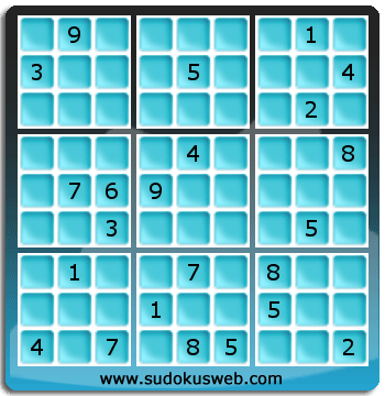 Sudoku von Fachmännischer höhe