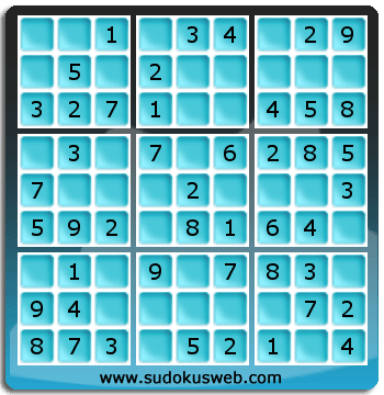 Sudoku von sehr einfacher höhe