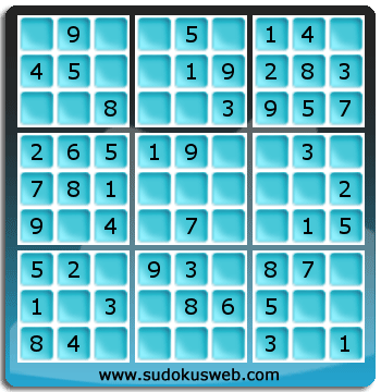 Sudoku de Niveau Très Facile Sudoku de Niveau Très Facile