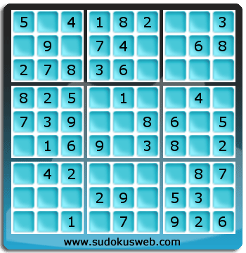 Very Easy Level Sudoku