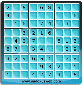 Sudoku von sehr einfacher höhe