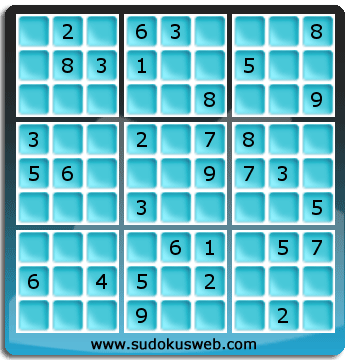 Sudoku von mittelmässiger höhe