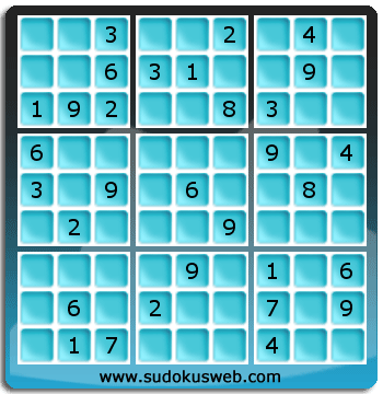 Sudoku de Niveau Moyen Sudoku de Niveau Moyen