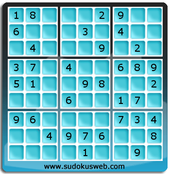Sudoku de Niveau Facile Sudoku de Niveau Facile