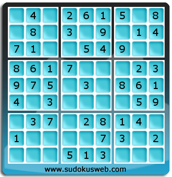 Sudoku de Niveau Très Facile Sudoku de Niveau Très Facile