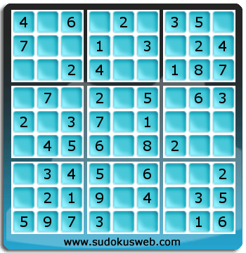 Sudoku von sehr einfacher höhe