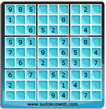 Sudoku de Nivel Fácil Sudoku de Nivel Fácil