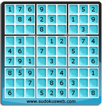 Sudoku de Niveau Très Facile