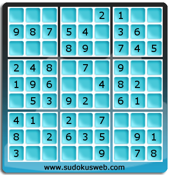 Sudoku de Nivel Muy Fácil