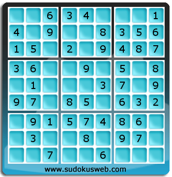 Sudoku de Nivel Muy Fácil