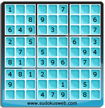 Nivel Facil de Sudoku