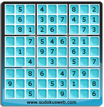 Sudoku de Nivel Muy Fácil Sudoku de Nivel Muy Fácil