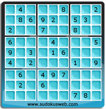 Sudoku von mittelmässiger höhe Sudoku von mittelmässiger höhe