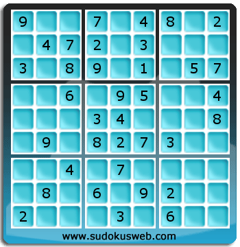 Sudoku von einfacher höhe Sudoku von einfacher höhe