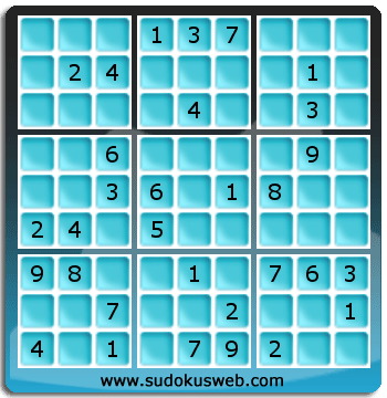 Sudoku von mittelmässiger höhe Sudoku von mittelmässiger höhe