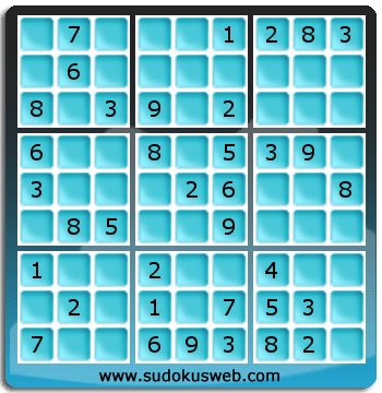 Sudoku von einfacher höhe