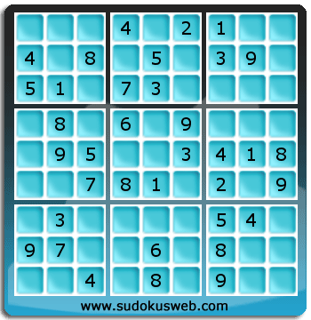 Sudoku von einfacher höhe Sudoku von einfacher höhe