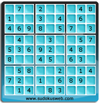 Sudoku de Nivel Muy Fácil Sudoku de Nivel Muy Fácil