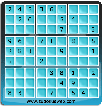 Sudoku de Nivel Fácil Sudoku de Nivel Fácil