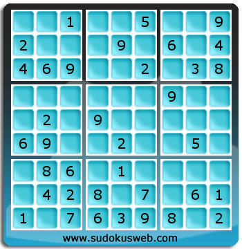 Sudoku von einfacher höhe