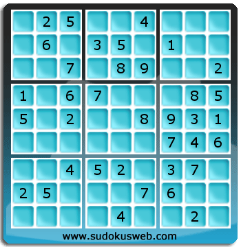 Sudoku von einfacher höhe