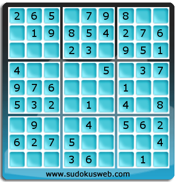 Sudoku de Niveau Très Facile