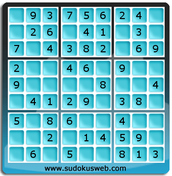 Nivel Muito Facil de Sudoku