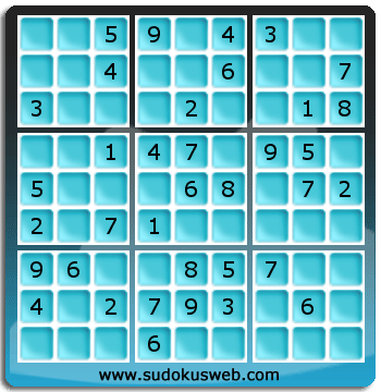 Nivel Facil de Sudoku