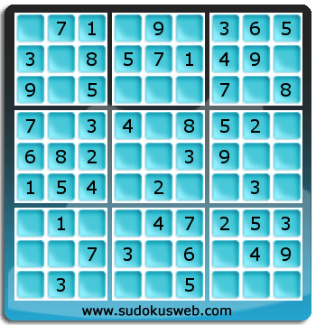 Nivel Muito Facil de Sudoku