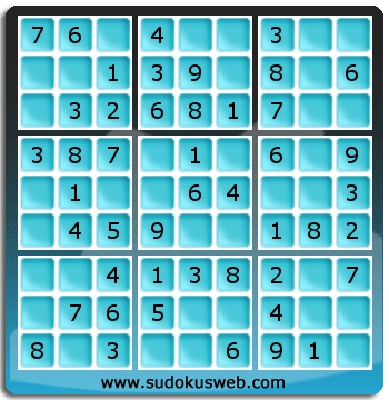 Very Easy Level Sudoku