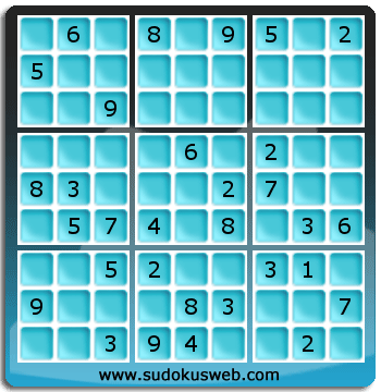 Sudoku von mittelmässiger höhe