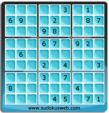 Sudoku von Fachmännischer höhe