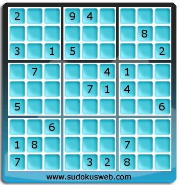 Sudoku von Fachmännischer höhe