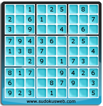 Sudoku de Nivell Molt Fàcil