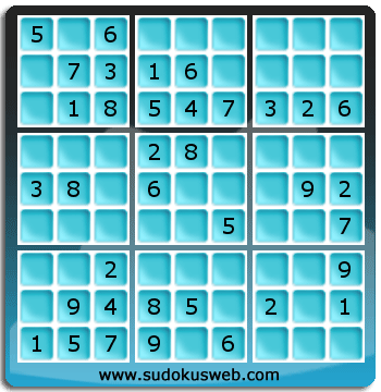 Sudoku von einfacher höhe