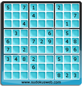 Sudoku de Niveau Moyen Sudoku de Niveau Moyen