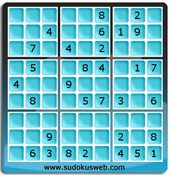 Sudoku von mittelmässiger höhe Sudoku von mittelmässiger höhe