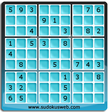 Sudoku von mittelmässiger höhe Sudoku von mittelmässiger höhe