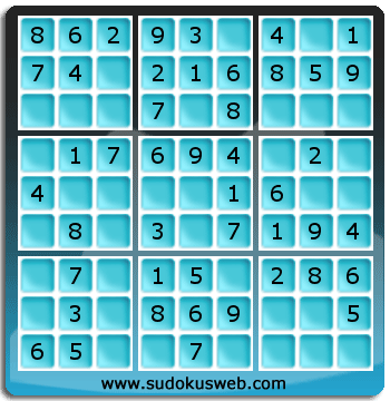 Sudoku de Nivel Muy Fácil