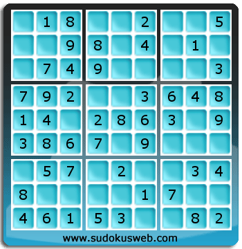 Sudoku von sehr einfacher höhe