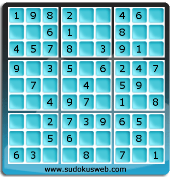 Sudoku de Nivel Muy Fácil