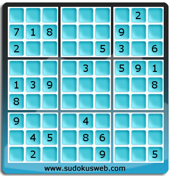 Sudoku von Fachmännischer höhe